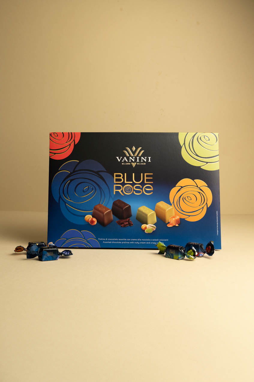 Scatola Regalo Le Praline Blue Rose Vanini assortite